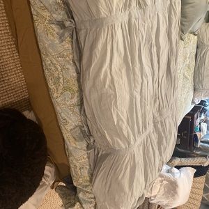 Pottery Barn Hadley Ruched Cotton Duvet/ 2 King Shams - in very good condition